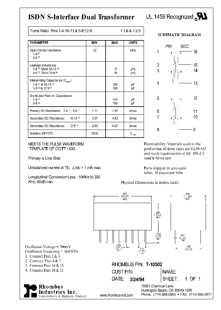 T-10502_5746604.PDF Datasheet