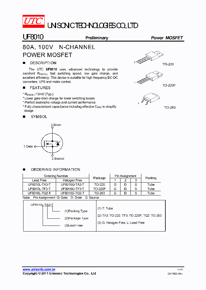 UF8010G-TF3-T_5748609.PDF Datasheet