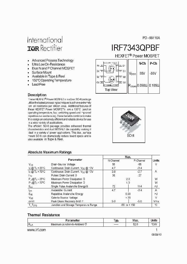 IRF7343QPBF10_5749980.PDF Datasheet