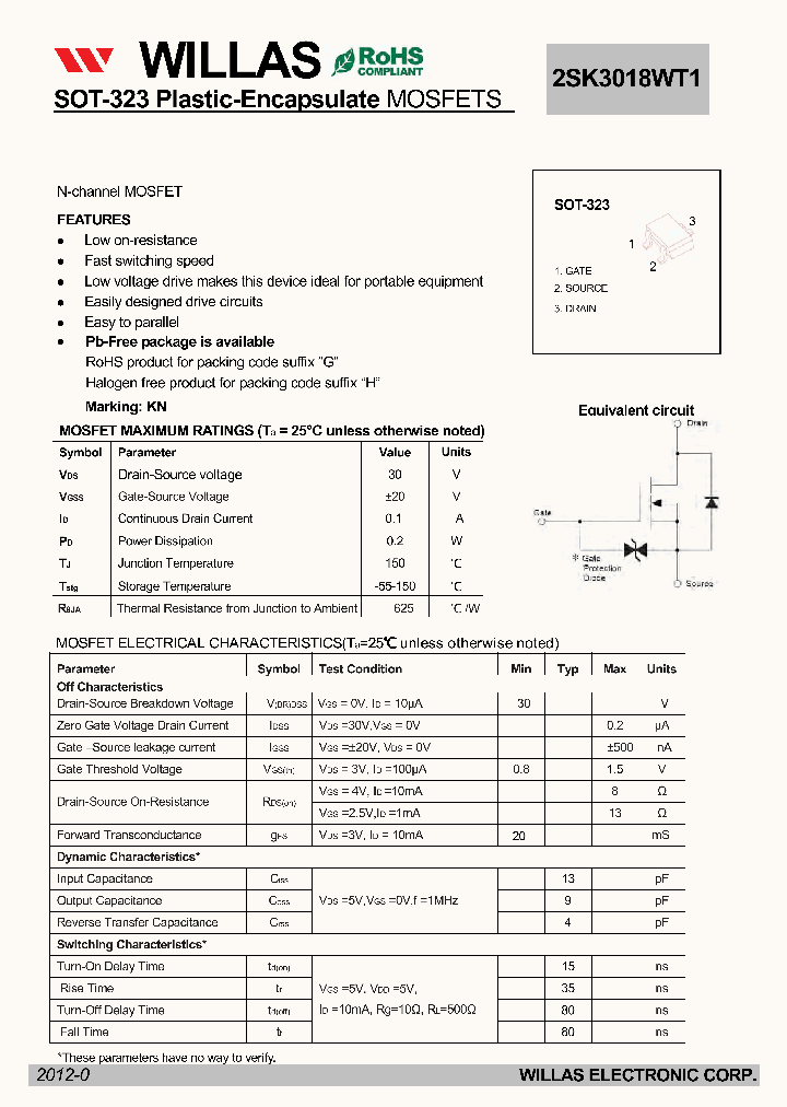 2SK3018WT1_5761685.PDF Datasheet