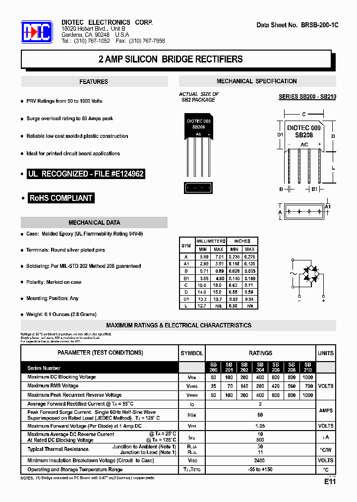 BRSB-200-1C_5768549.PDF Datasheet