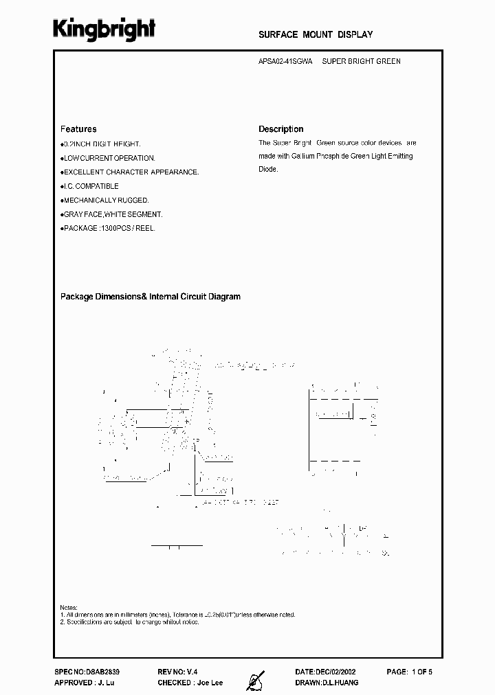 APSA02-41SGWA_5774804.PDF Datasheet