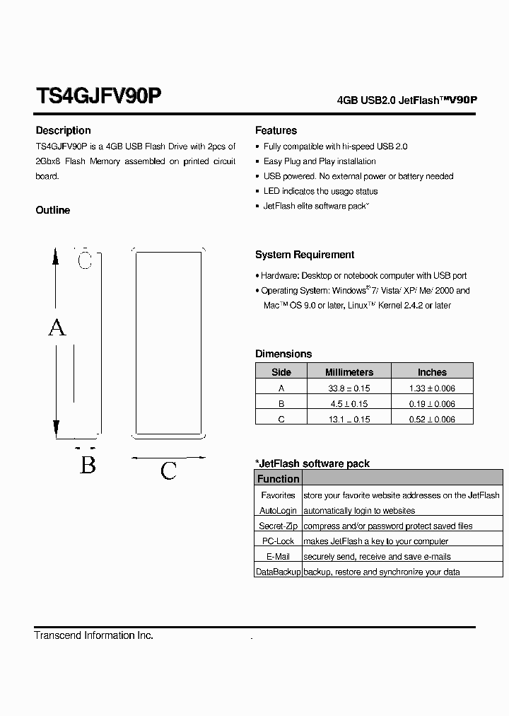 TS4GJFV90P_5777335.PDF Datasheet