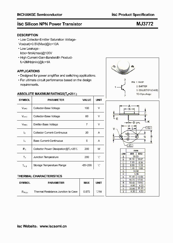 MJ3772_5795980.PDF Datasheet