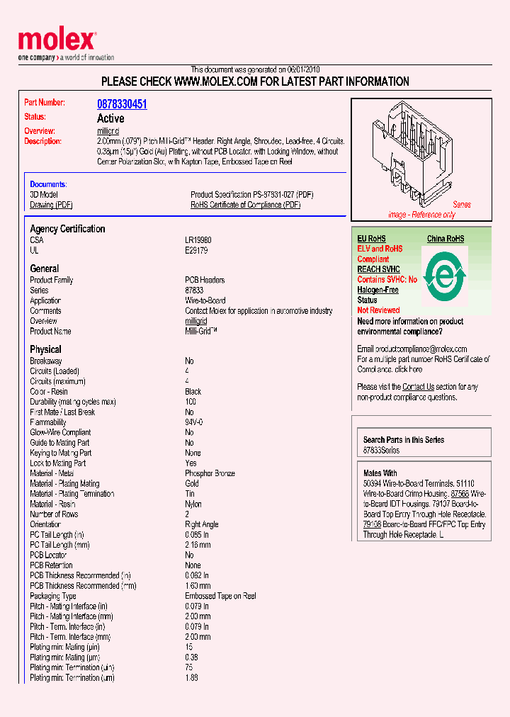 87833-0451_5800687.PDF Datasheet