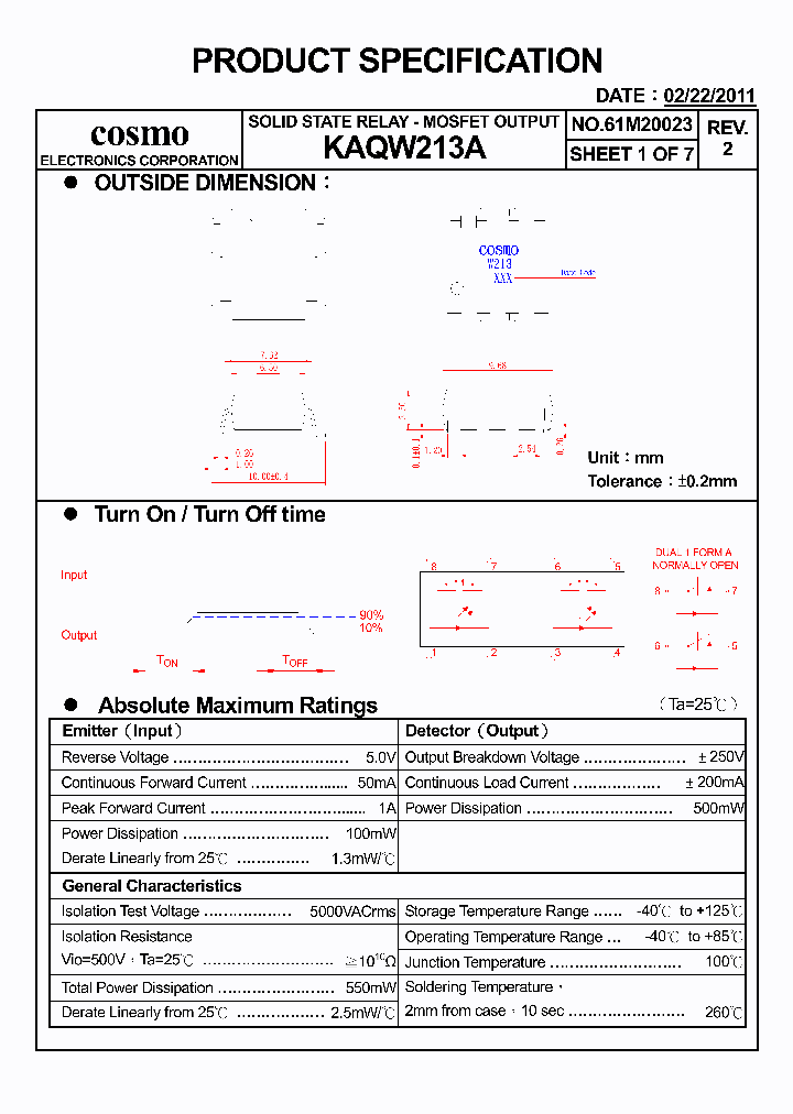 KAQW213A_5813104.PDF Datasheet