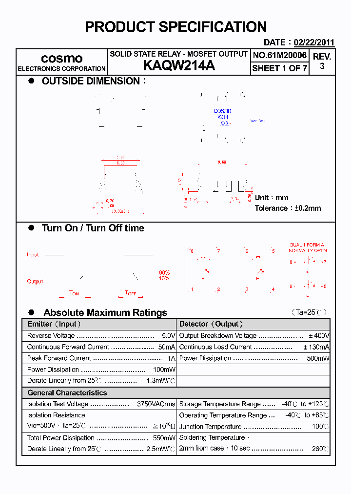 KAQW214A_5813105.PDF Datasheet