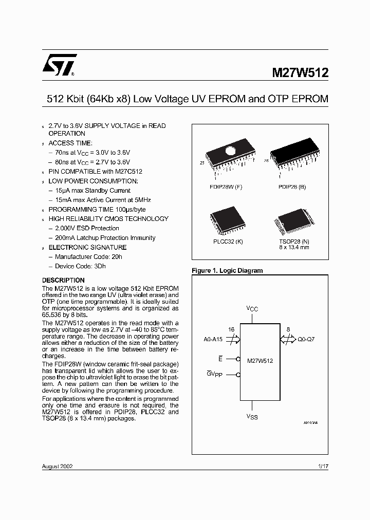 M27W512_5813469.PDF Datasheet