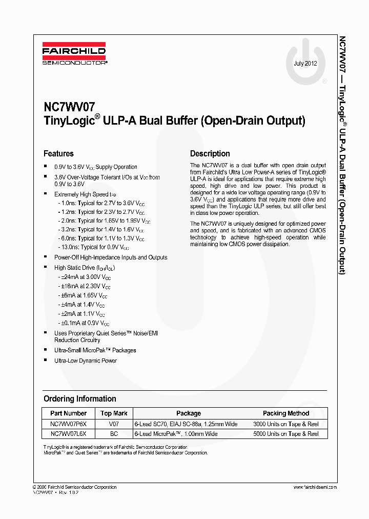 NC7WV07L6X12_5823812.PDF Datasheet