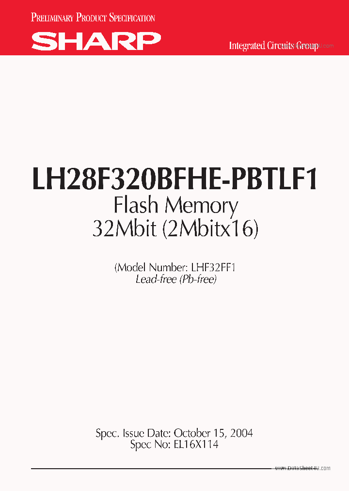 LH28F320BFHE-PBTLF1_5827184.PDF Datasheet