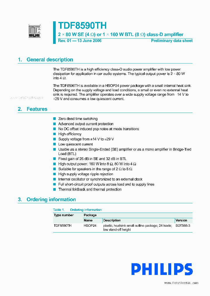 TDF8590TH_5835760.PDF Datasheet