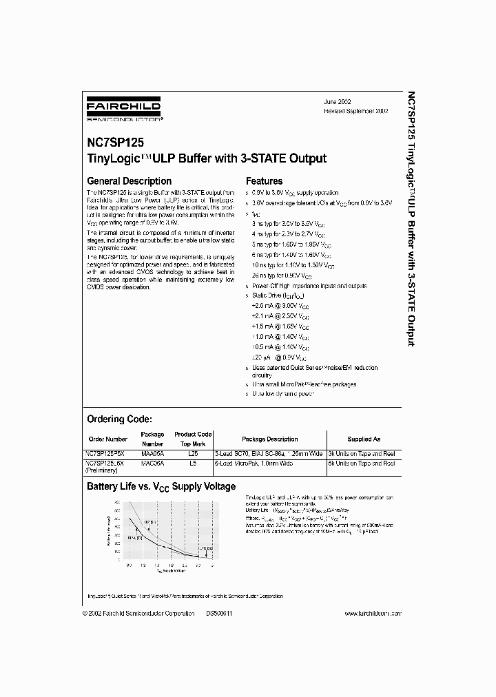 NC7SP125_5838552.PDF Datasheet