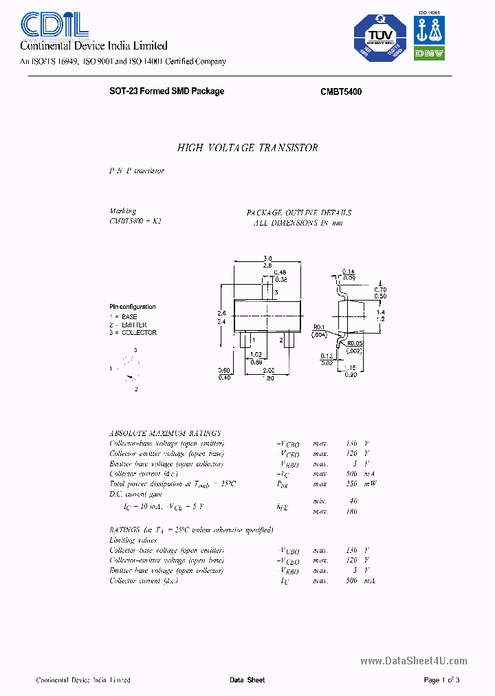 CMBT5400_5824831.PDF Datasheet