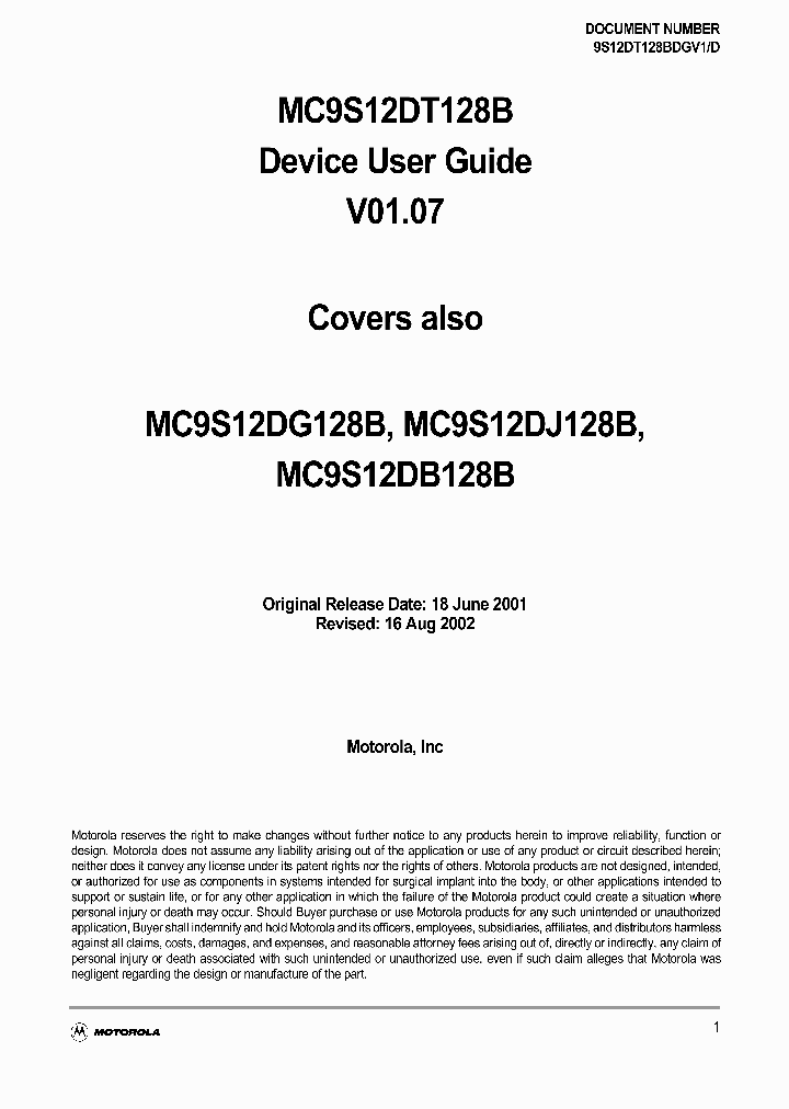 9S12DT128BDGV1_5847922.PDF Datasheet