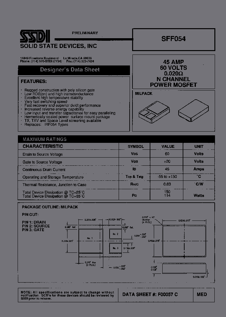 SFF054_5859292.PDF Datasheet