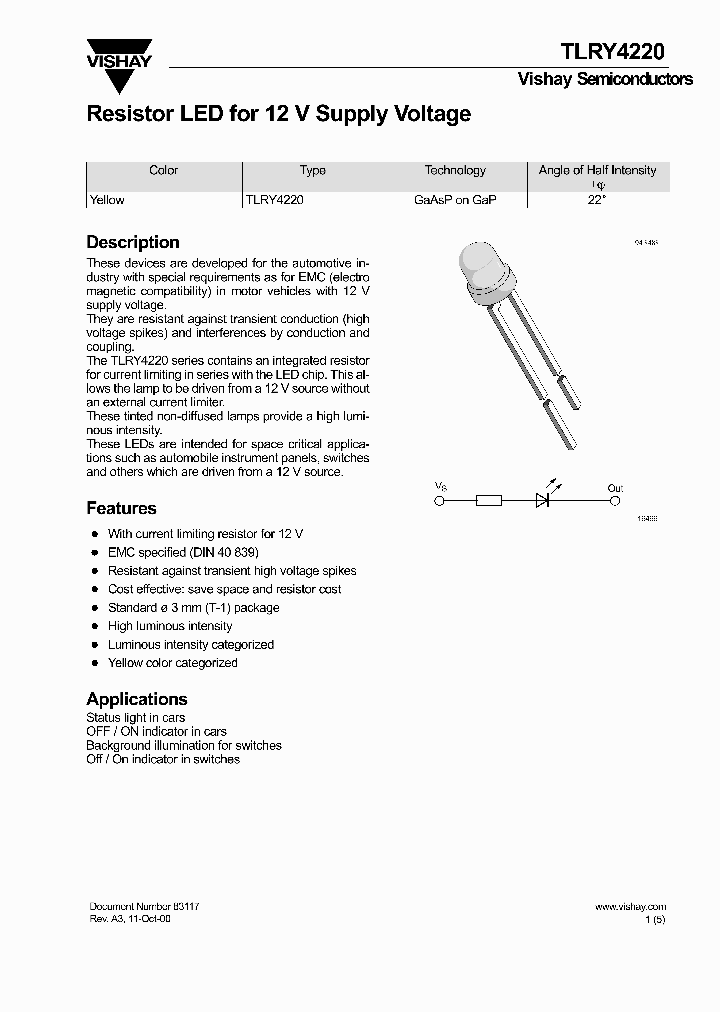 TLRY4220_5868449.PDF Datasheet