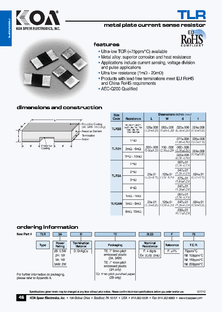 TLR3ADTE2L00F75_5882547.PDF Datasheet