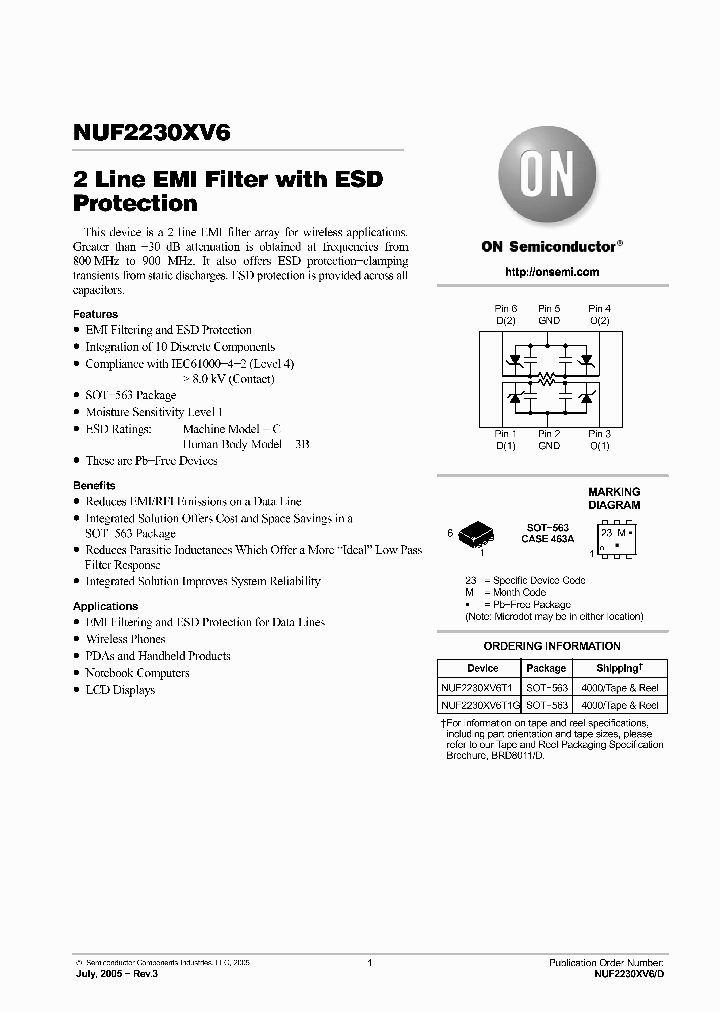 NUF2230XV6T1_5866563.PDF Datasheet