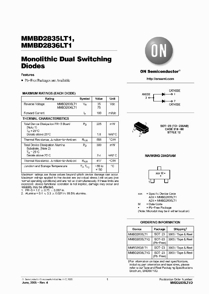 MMBD2836LT1G_5891527.PDF Datasheet