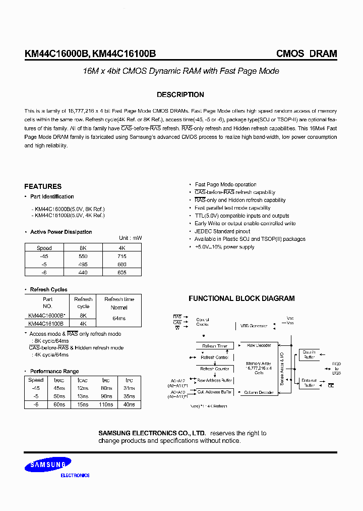 KM44C16100B_5898280.PDF Datasheet