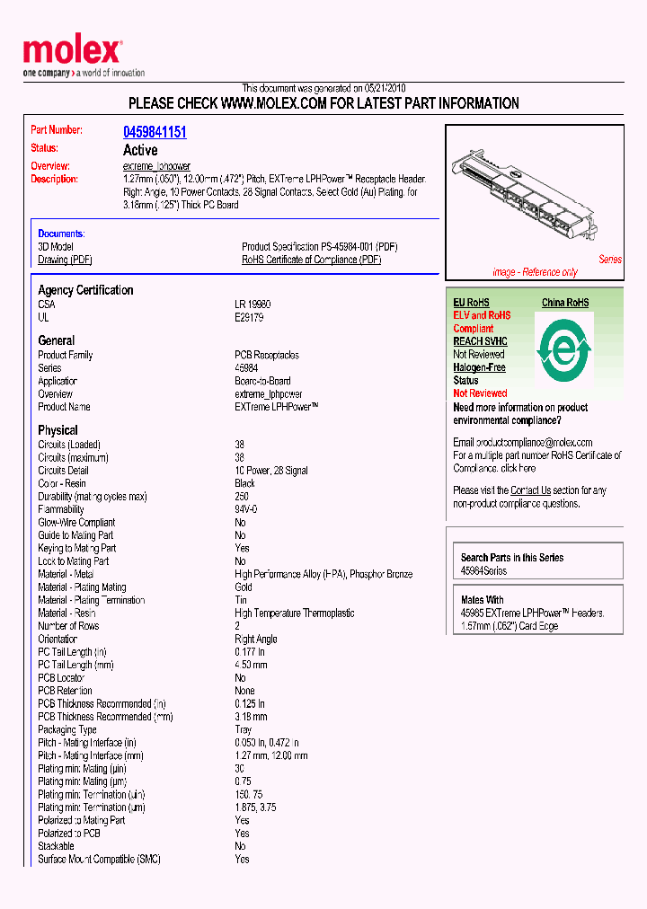 45984-1151_5917936.PDF Datasheet
