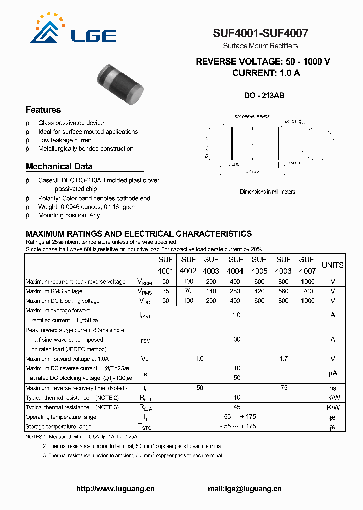 SUF4001_5920126.PDF Datasheet