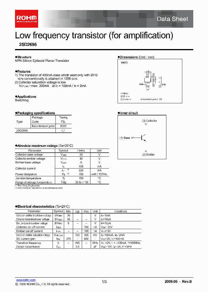 2SD269609_5922252.PDF Datasheet