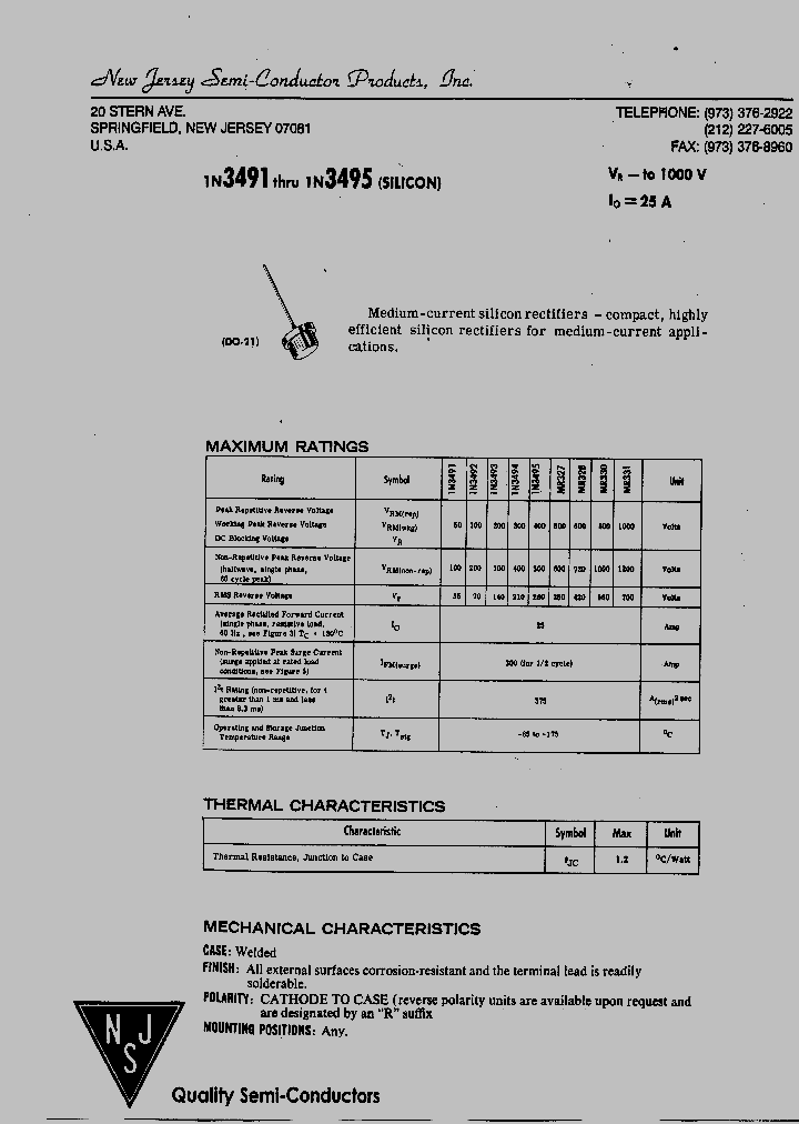 1N3491_5929277.PDF Datasheet