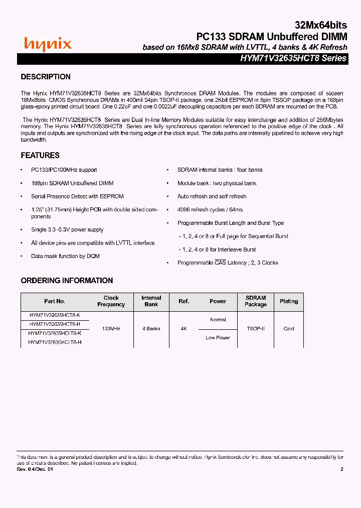 HYM71V32635HCLT8-K_5940206.PDF Datasheet