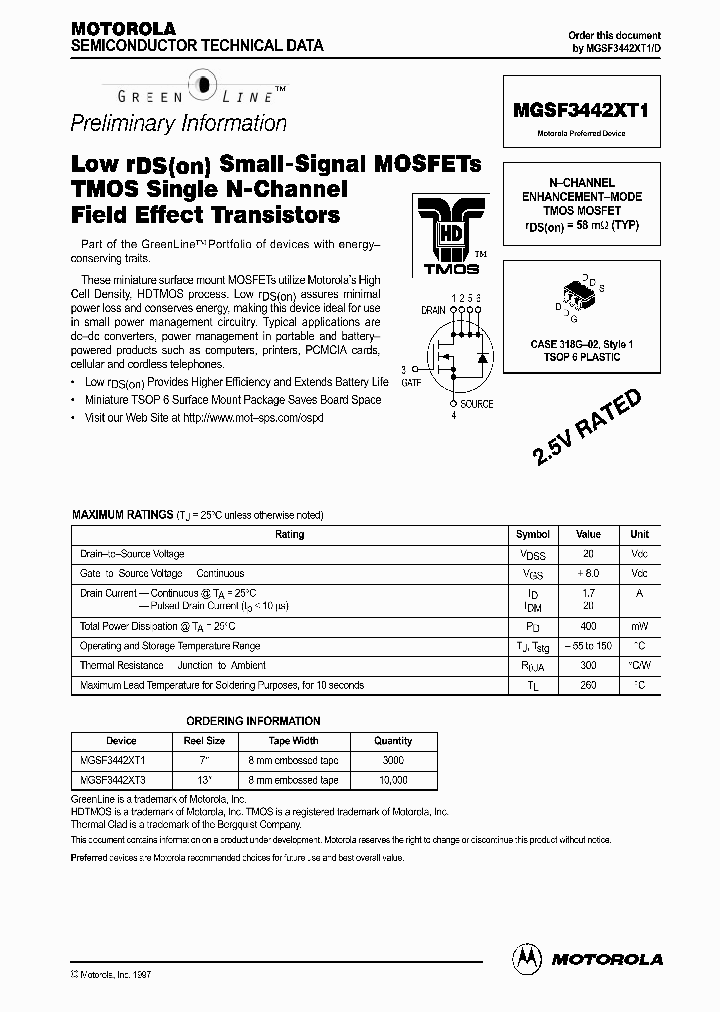 MGSF3442XT1-D_5940548.PDF Datasheet