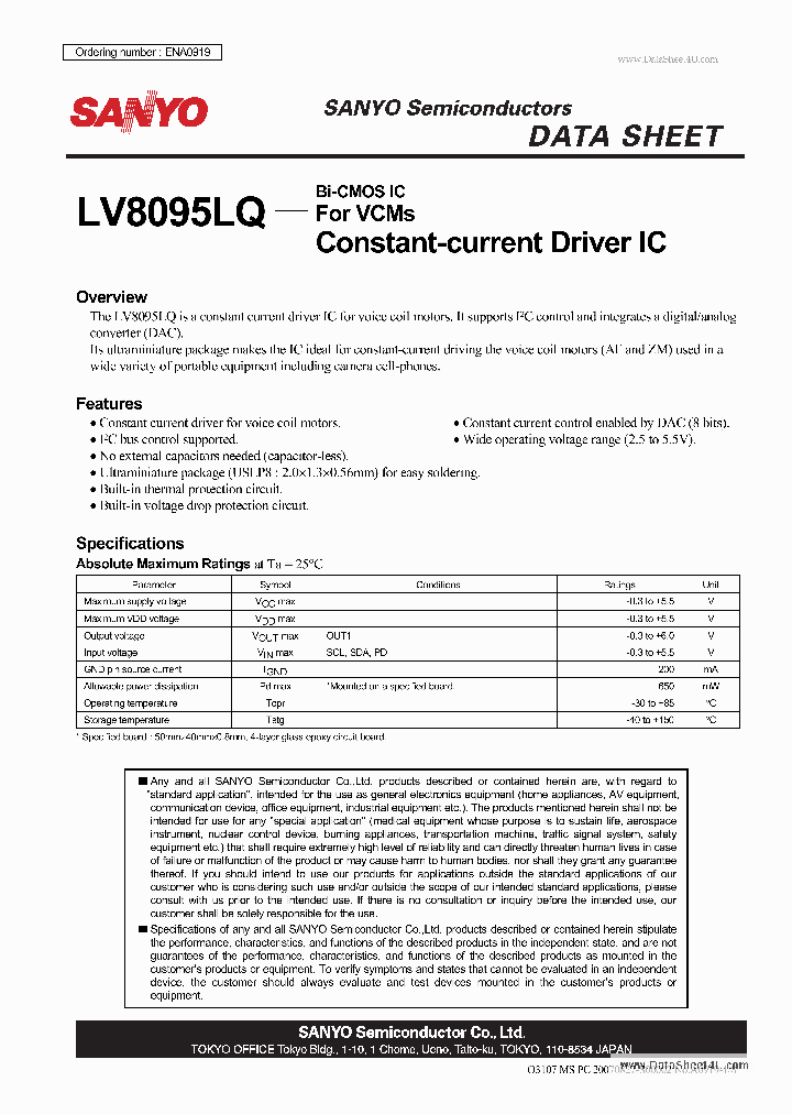 LV8095LQ_5950924.PDF Datasheet