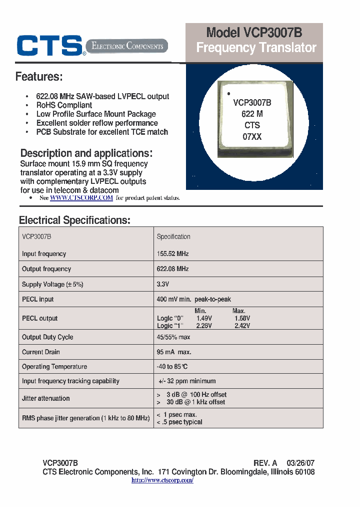 VCP3007B_5964481.PDF Datasheet