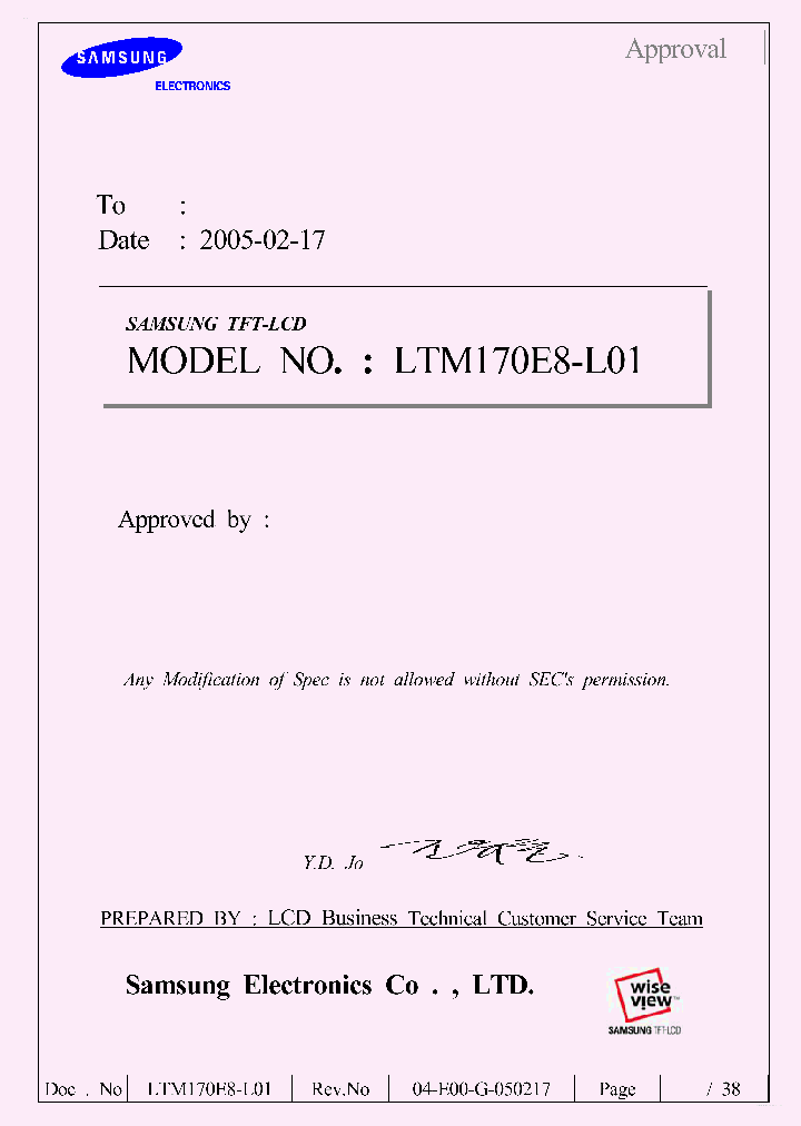 LTM170E8-L01_5975303.PDF Datasheet