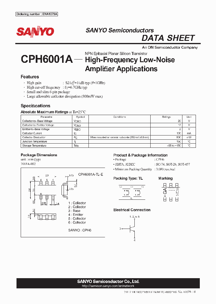 CPH6001A12_6006482.PDF Datasheet