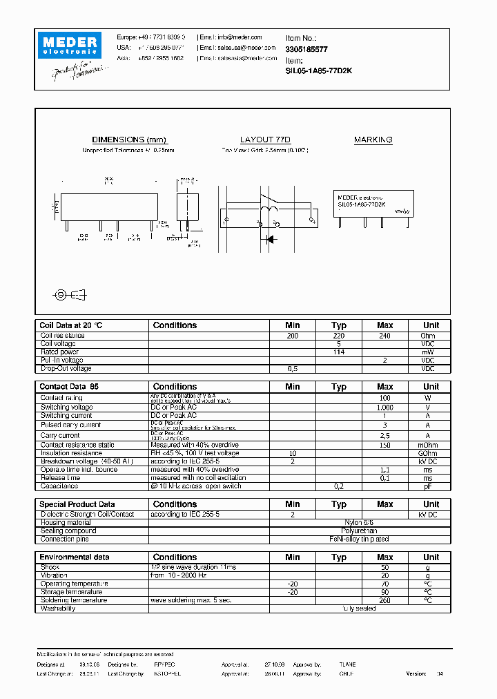 SIL05-1A85-77D2K_6012025.PDF Datasheet