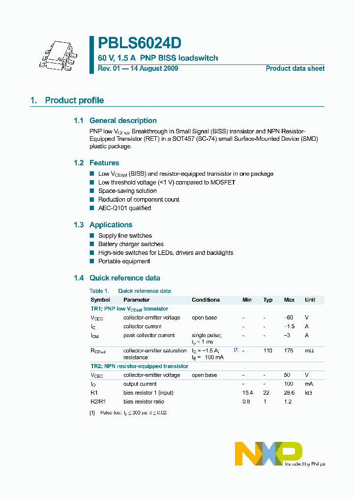 PBLS6024D_6050541.PDF Datasheet