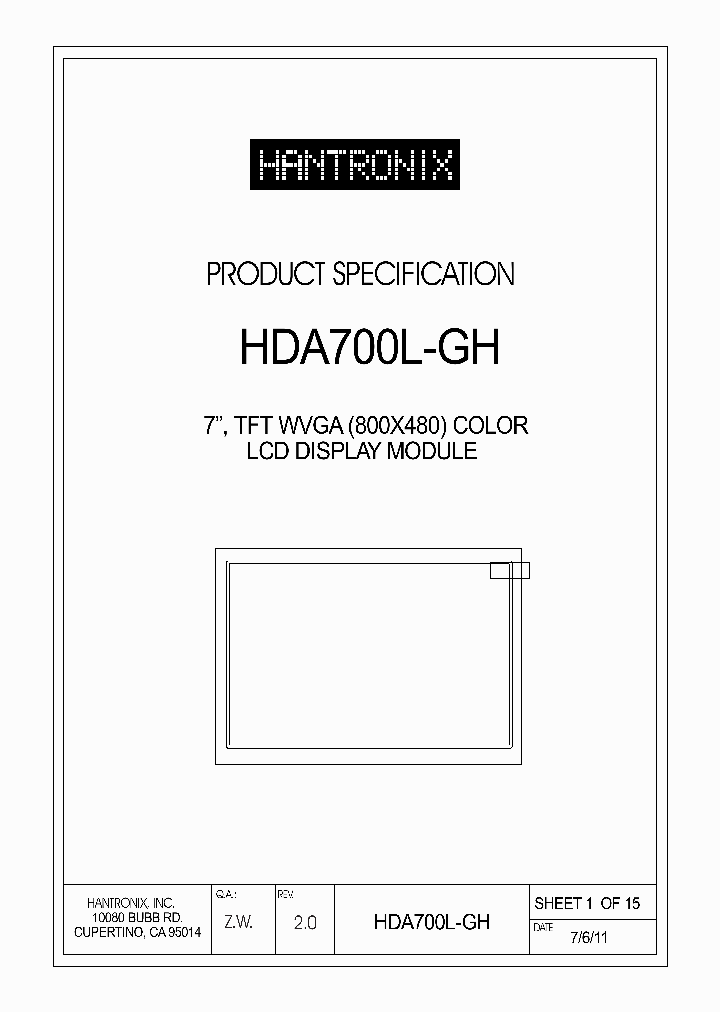 HDA700L-GH_6086231.PDF Datasheet