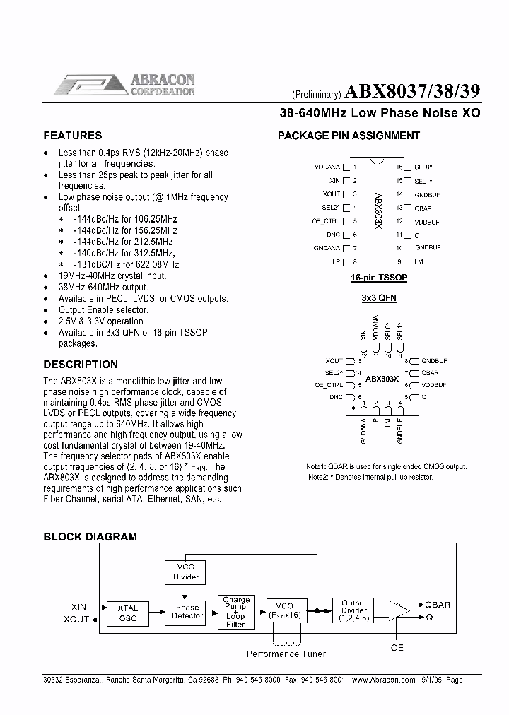 X8039QCL_6087237.PDF Datasheet