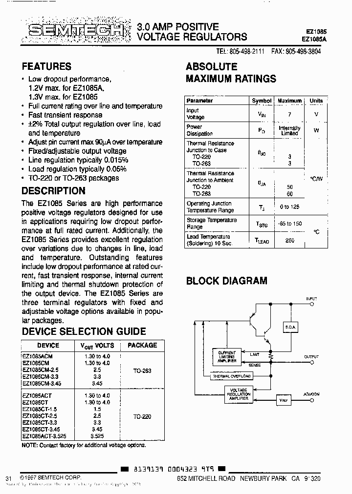 EZ1085ACT-3525_6103057.PDF Datasheet