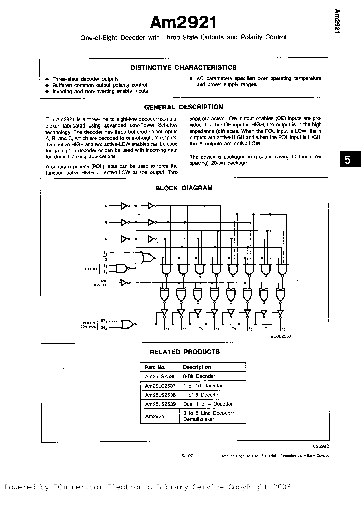 AM2921DE_6110508.PDF Datasheet