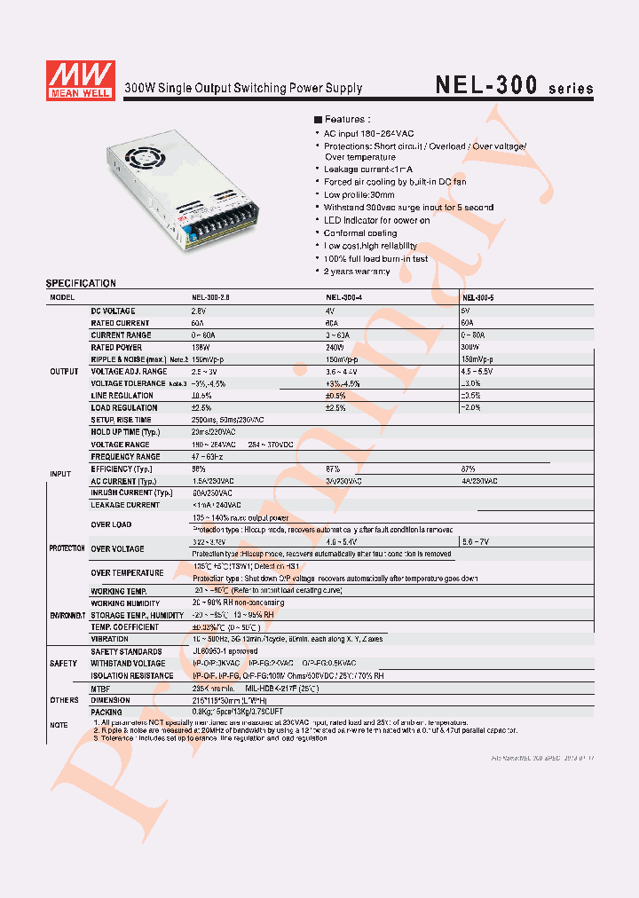 NEL-300_6126826.PDF Datasheet