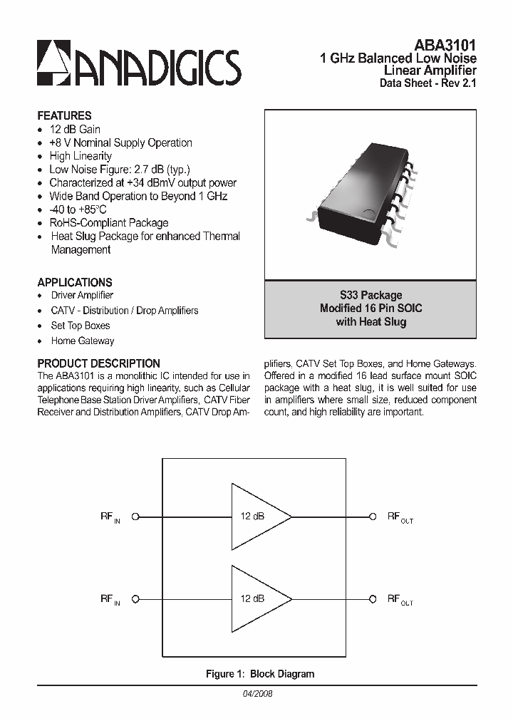 ABA3101_6226940.PDF Datasheet