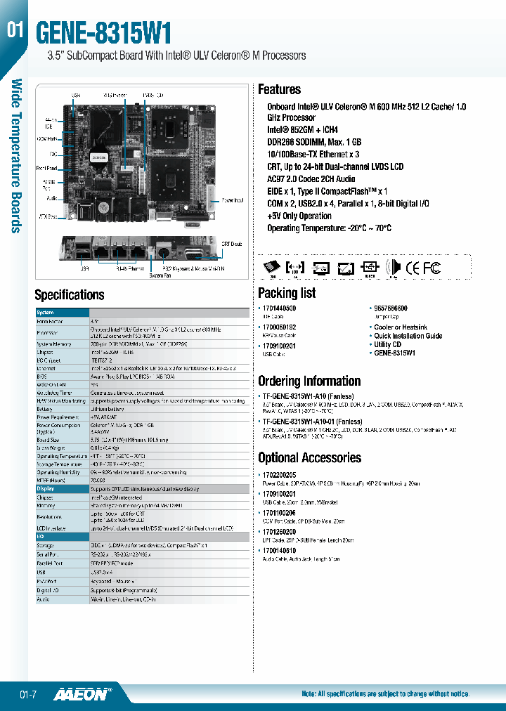 TF-GENE-8315W1-A10_6237681.PDF Datasheet