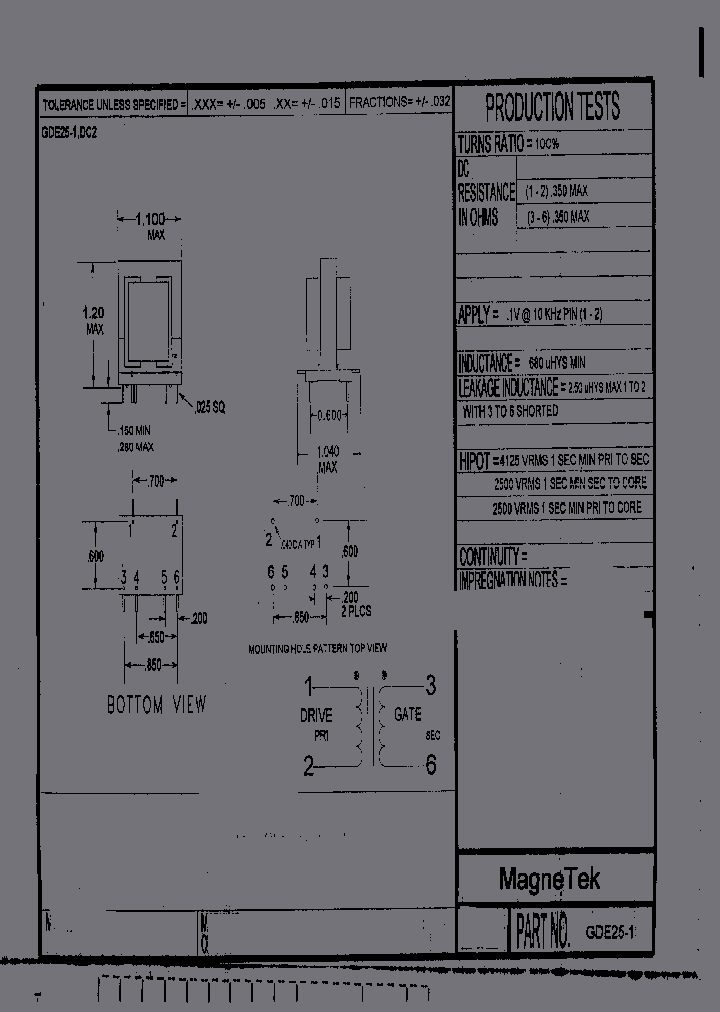 GDE25-1_6254693.PDF Datasheet