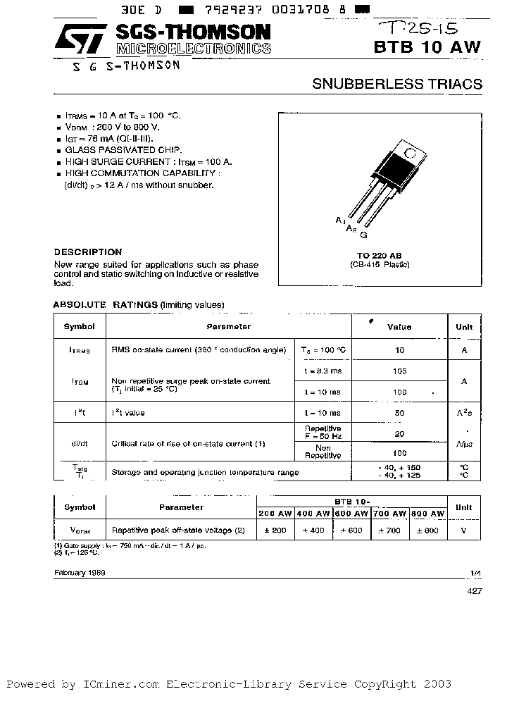 BTB10-800AW_6281200.PDF Datasheet