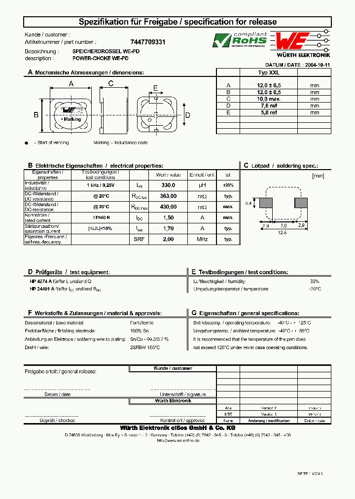 7447709331_6289229.PDF Datasheet