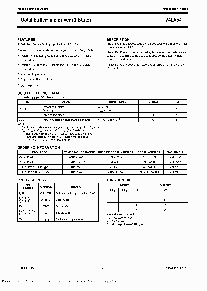 74LV541D-T_6293427.PDF Datasheet