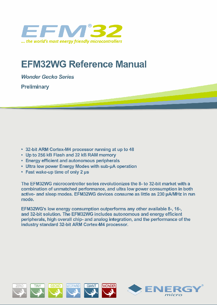 EFM32WG_6325150.PDF Datasheet