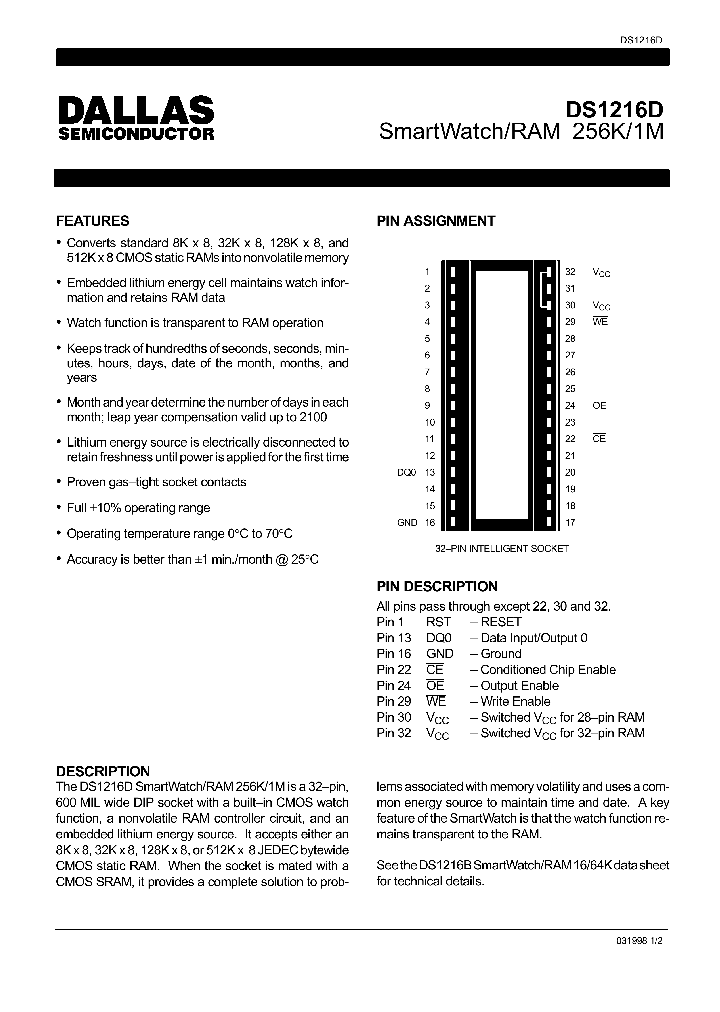 DS1216D_6348286.PDF Datasheet