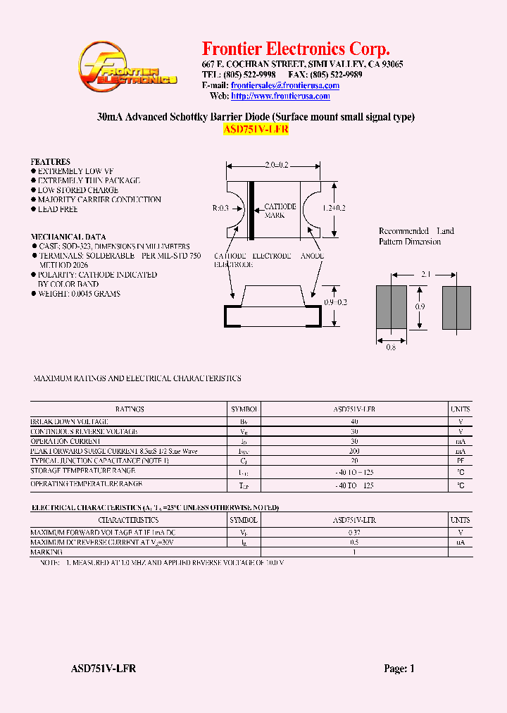 ASD751V-LFR_6377209.PDF Datasheet